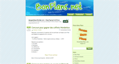 Desktop Screenshot of bonplans.net